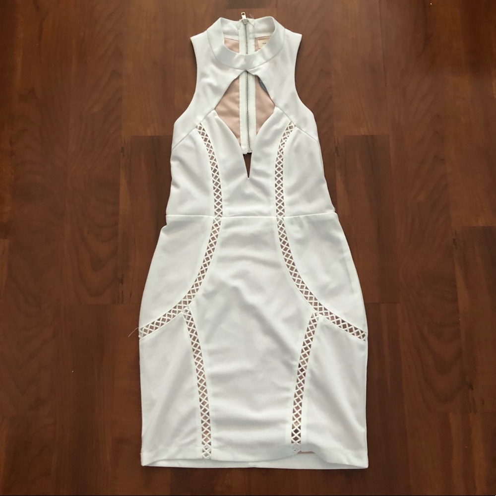 Tea & Cup off white dress